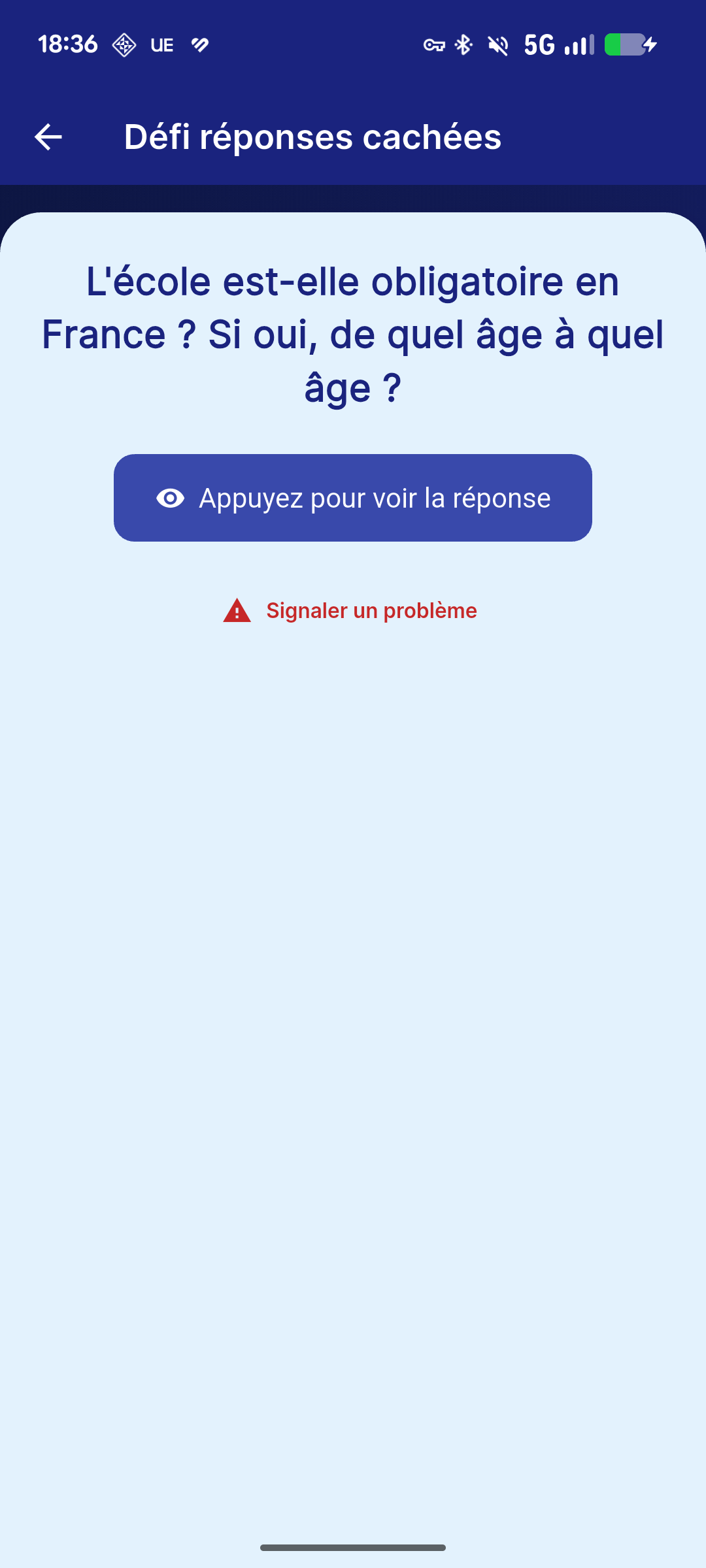 Mode réponses cachées - questions tirées au hasard sans afficher les réponses, pour s'auto-évaluer
